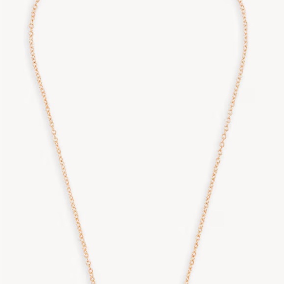 Kendra Scott Rose Gold Drusy Necklace - Picture 2 of 3